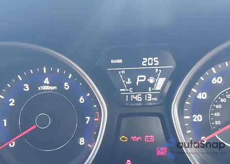 2016 Hyundai Elantra Se из США, поврежденный, VIN 5NPDH4AE6GH763617